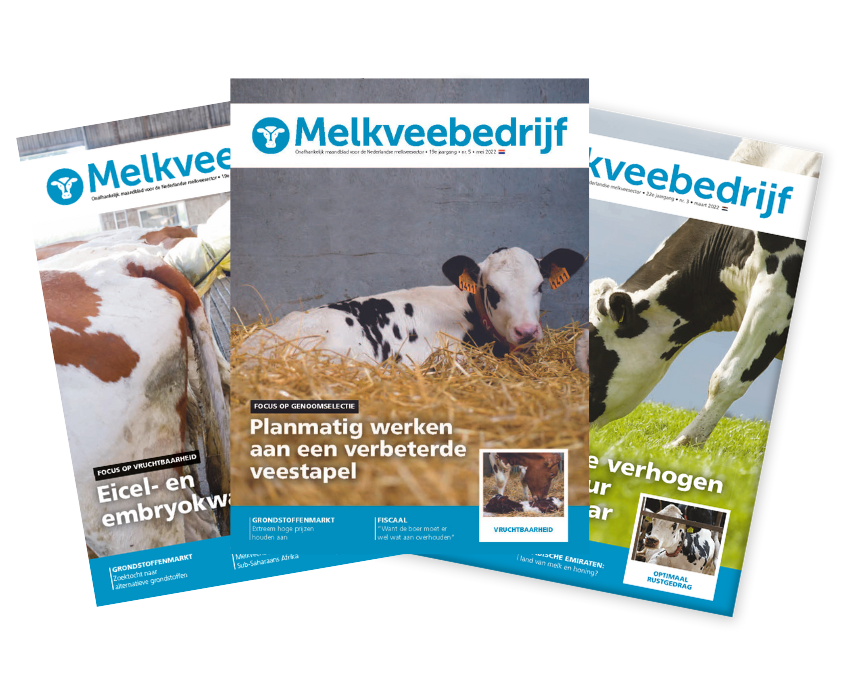 Trade journal Melkveebedrijf - the trade magazine for the dairy farmer